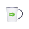 ETS White/Storm Grey Emma Ceramic Mug 14 oz