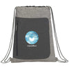 Leed's Graphite Reclaim Recycled Drawstring Bag