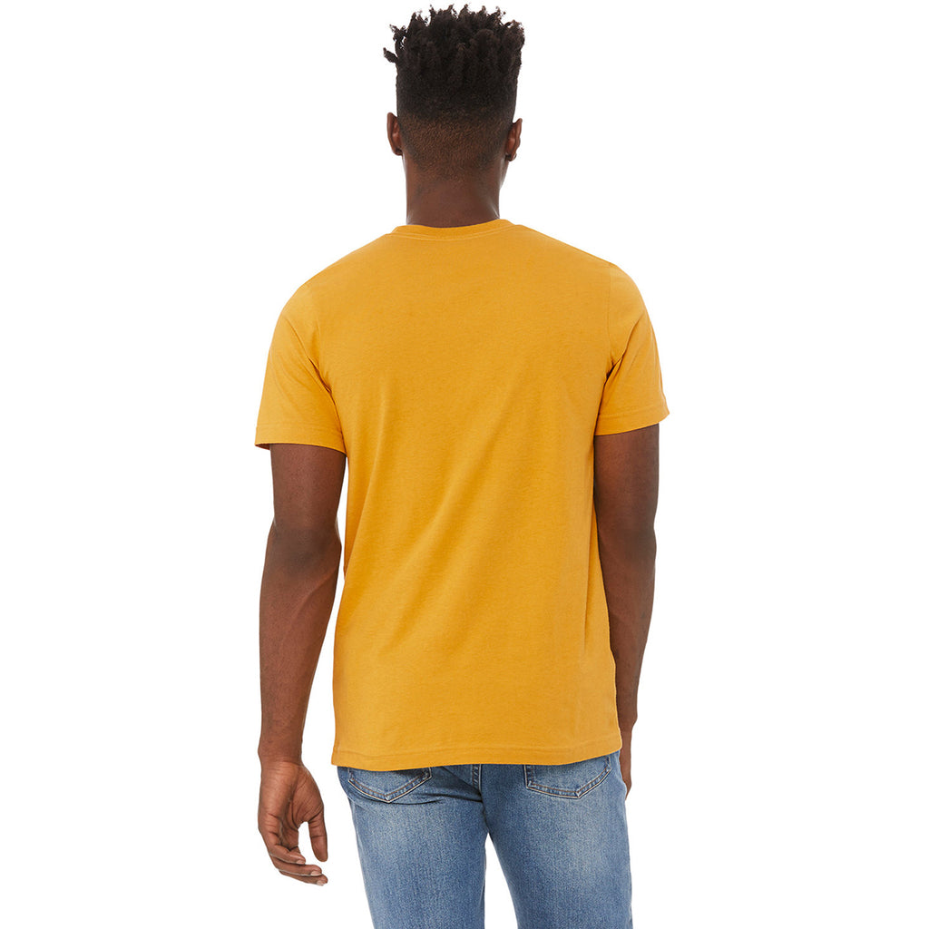 Bella + Canvas Mustard Unisex Jersey T-Shirt