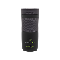 Contigo Matte Black Byron Bottle 16oz