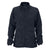 Vantage Women's Navy Heather Summit Sweater-Fleece Jacket