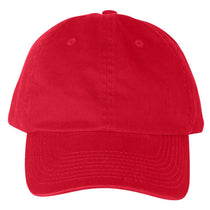 Bayside Men's Red USA-Made Unstructured Cap