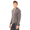 Bella + Canvas Unisex Asphalt Full-Zip Hoodie