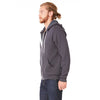 Bella + Canvas Unisex Dark Grey Full-Zip Hoodie