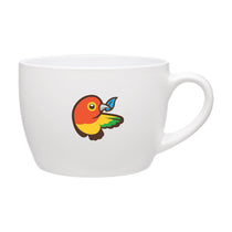 ETS Bolzano White/White Ceramic Mug 18 oz