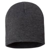 Bayside Charcoal USA-Made 8.5 Inch Knit Beanie