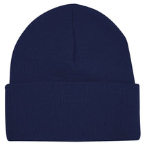 Bayside Royal Blue USA-Made 12 Inch Knit Beanie