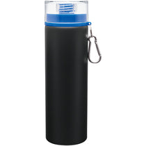 H2Go Blue Trek-Matte Black Water Bottle 28oz