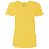 Next Level Women's Vibrant Yellow Boyfriend Tee