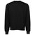 Bella + Canvas Unisex Black Sponge Fleece Classic Crewneck Sweatshirt