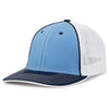 Pacific Headwear Columbia Blue/White/Navy Universal Fitted Trucker Mesh Cap