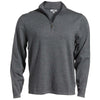 Edwards Men's Smoke Heather Fine Gauge Quarter Zip Sweater