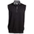 Edwards Men's Black Quarter Zip Fine Gauge Sweater Vest