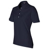 Jerzees Women's J. Navy Spotshield 50/50 Polo