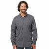 Dri Duck Men's Gunmetal Craftsman Woven Shirt