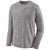 Patagonia Men's Feather Grey Long-Sleeved Capilene Cool Daily Shirt