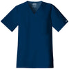 Cherokee Workwear Core Stretch Men's Navy V-Neck Top