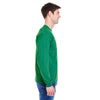 Fruit of the Loom Men's Retro Heather Green 5 oz. HD Cotton Long-Sleeve T-Shirt