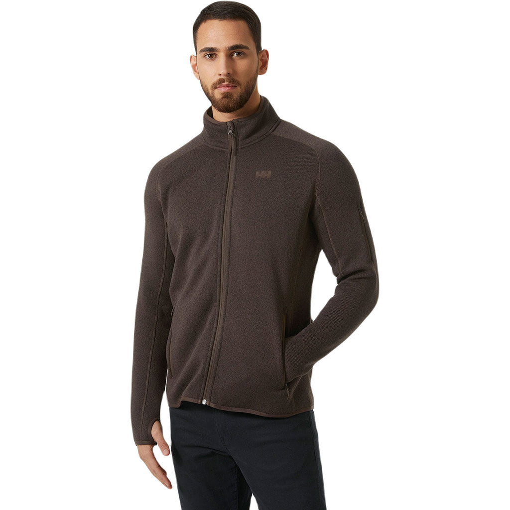 Helly Hansen Men's Triple Espresso Varde Fleece Jacket 2.0