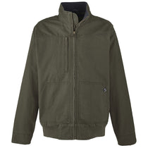 Dri Duck Men's Olive Force Canvas Bomber Jacket