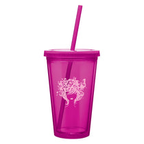 ETS Fuchsia Spirit Acrylic Tumbler 16 oz