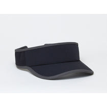 Pacific Headwear Black/Graphite Lite Series All-Sport Active Visor