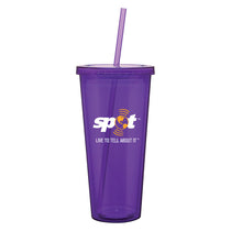 ETS Purple Spirit Acrylic Tumbler 20 oz