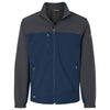 Dri Duck Men's Deep Blue/Charcoal Motion Soft Shell Jacket