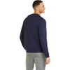 Puma Golf Men's Navy Blazer Heather Cloudspun Grey Label Crewneck Sweater