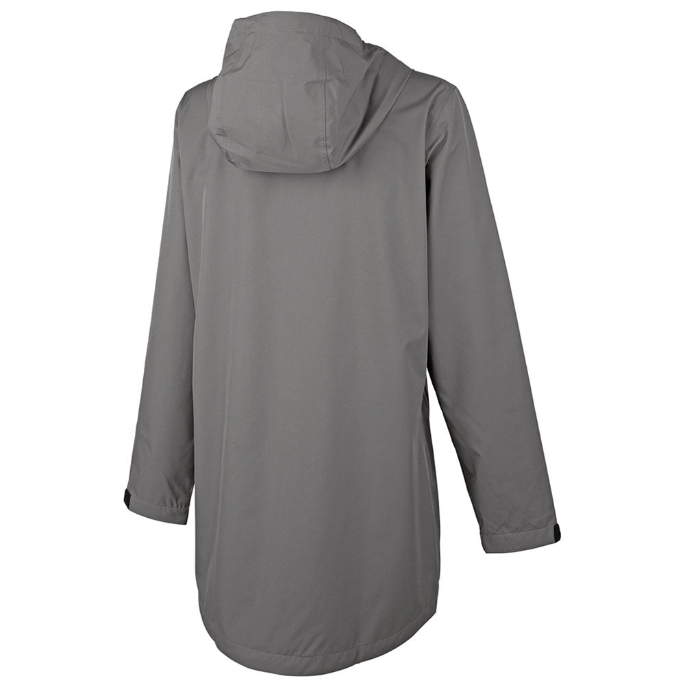 Charles River Women's Grey Atlantic Rain Shell Jacket