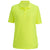 Edwards Women's High Visibility Lime Mini-Pique Snag-Proof Polo