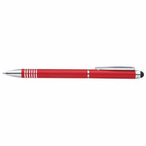 Good Value Red Metal Twist Stylus Pen with Black Ink