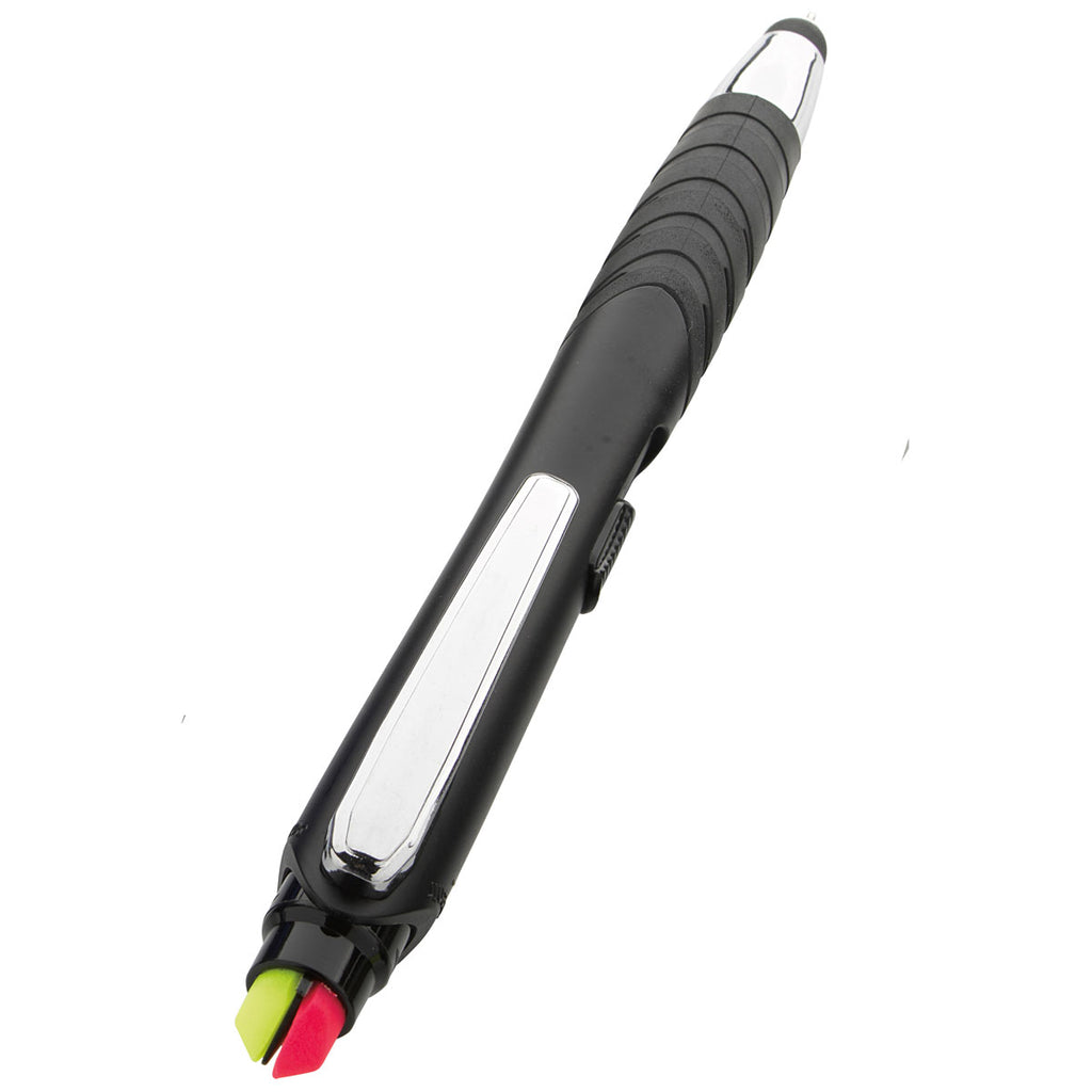 Souvenir Black Jalan Highlighter Stylus Pen Combo