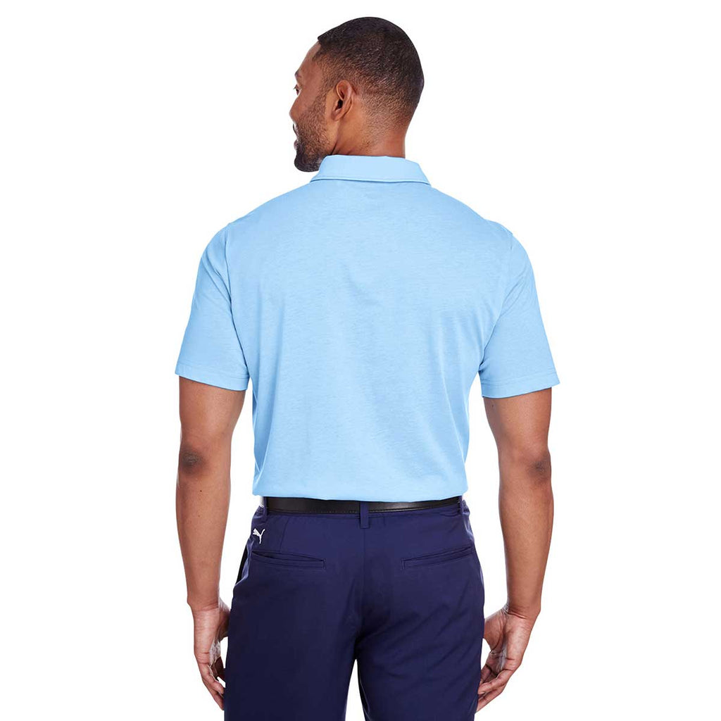 Puma Golf Men's Blue Bell Fusion Polo