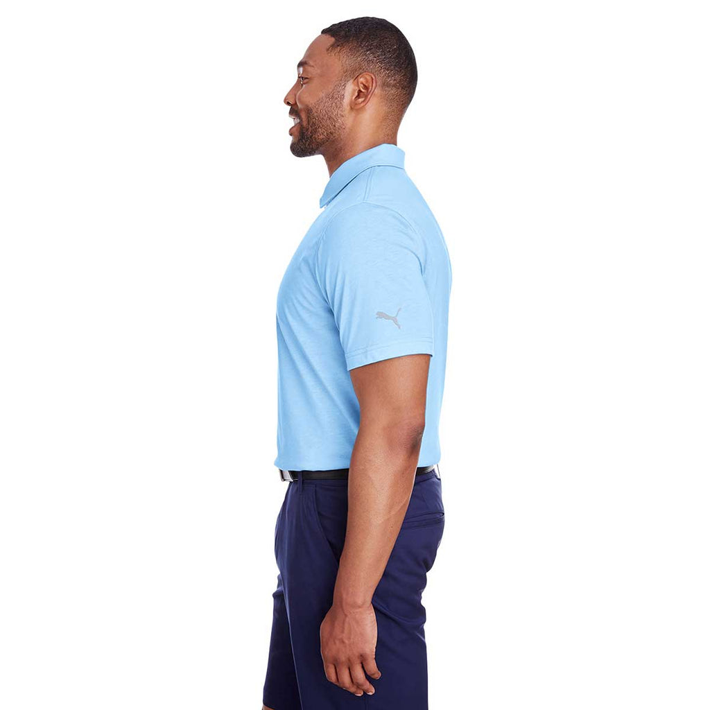 Puma Golf Men's Blue Bell Fusion Polo