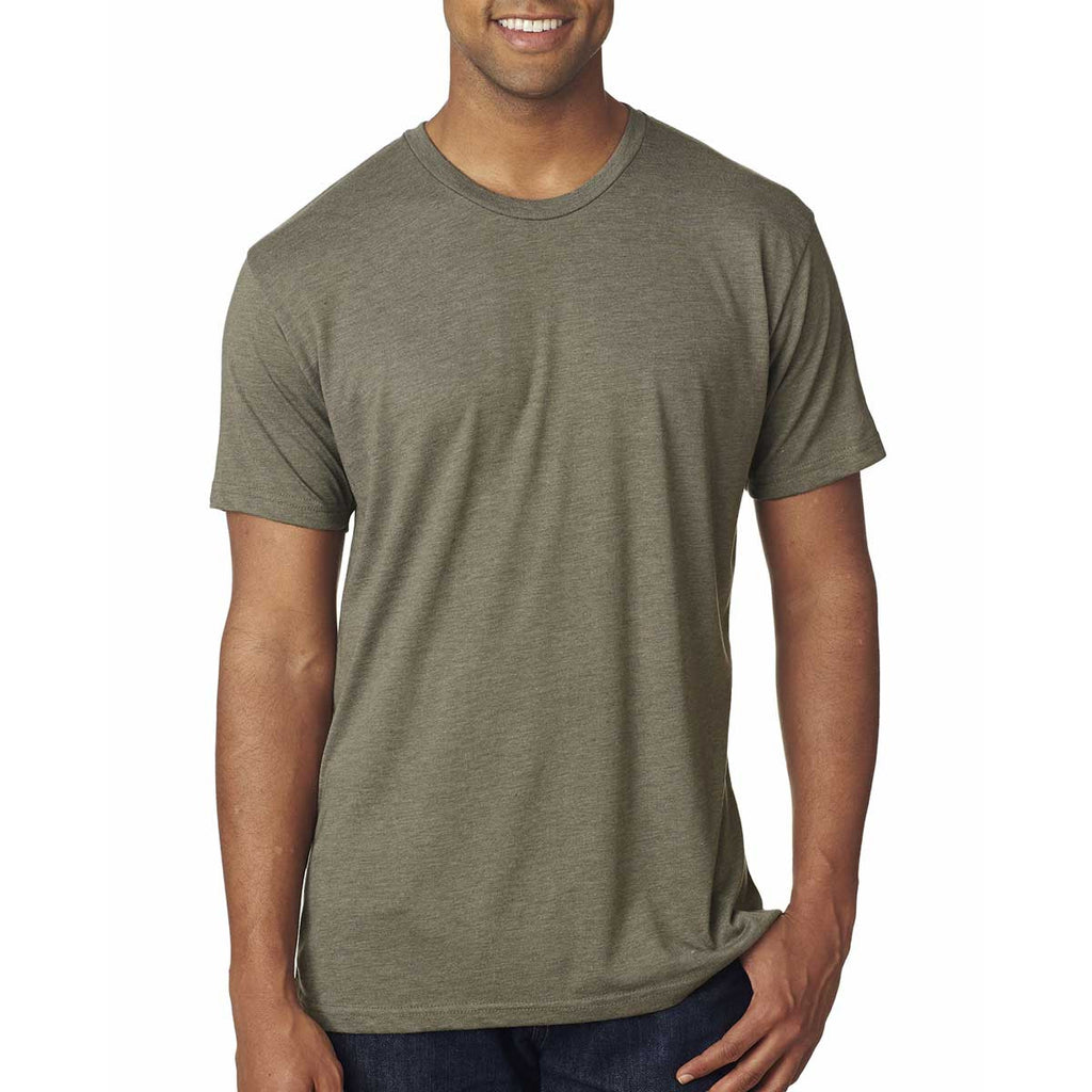 Next Level Men's Venetian Grey Triblend Crew Tee