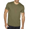 Next Level Men's Military Green Premium Fitted Sueded Crew