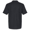 Gildan Men's Black Softstyle Adult Pique Polo