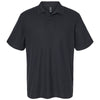 Gildan Men's Black Softstyle Adult Pique Polo