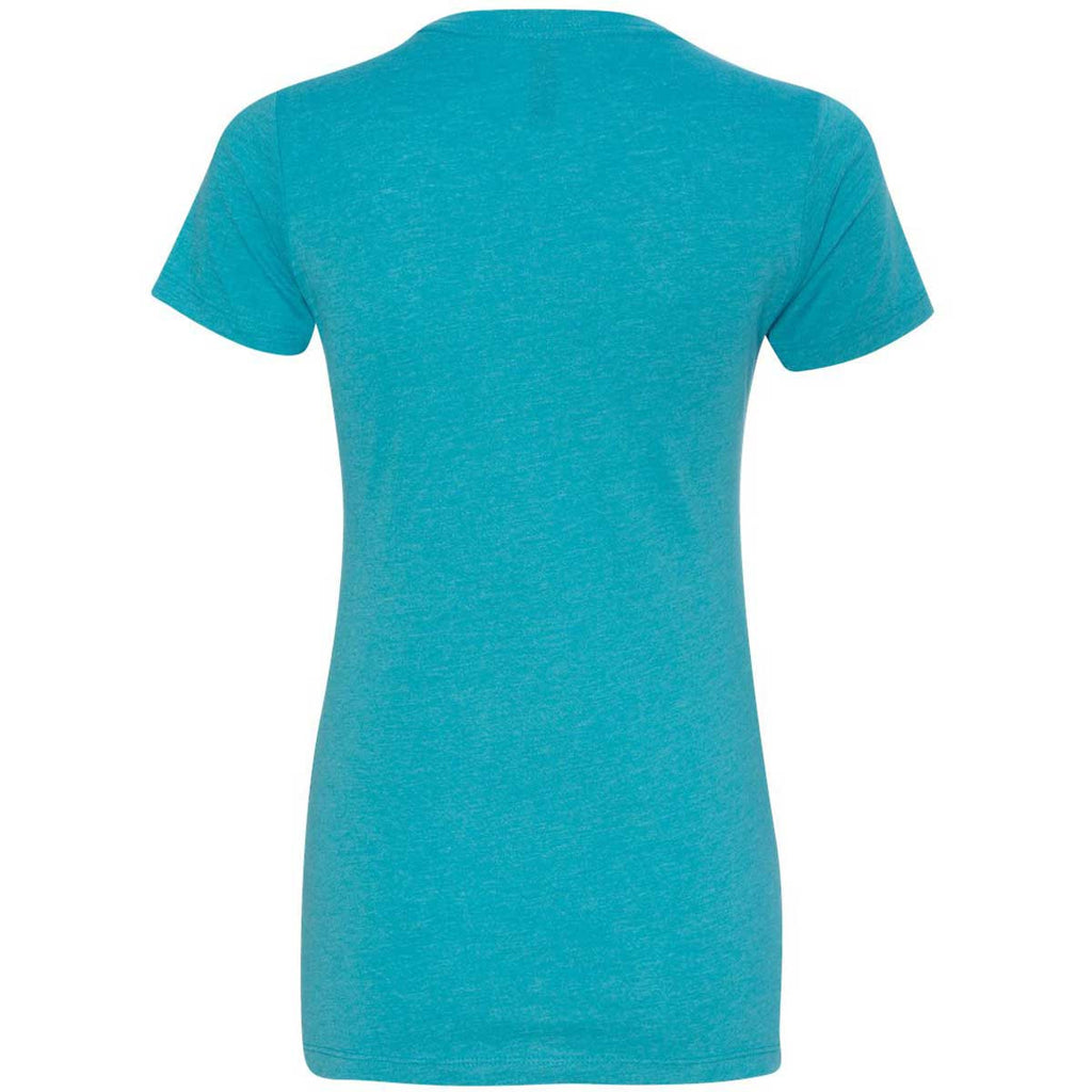 Next Level Women's Bondi Blue CVC Crew Tee