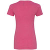 Next Level Women's Raspberry CVC Crew Tee