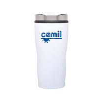 ETS White Stealth Stainless Steel Tumbler 16 oz