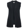 Edwards Women's Navy Open Cardigan Sweater Vest