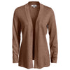 Edwards Women's Mocha Heather Open Cardigan