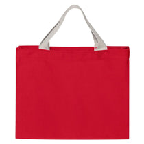 Bayside Red USA-Made Medium Gusset Tote