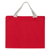 Bayside Red USA-Made Medium Gusset Tote