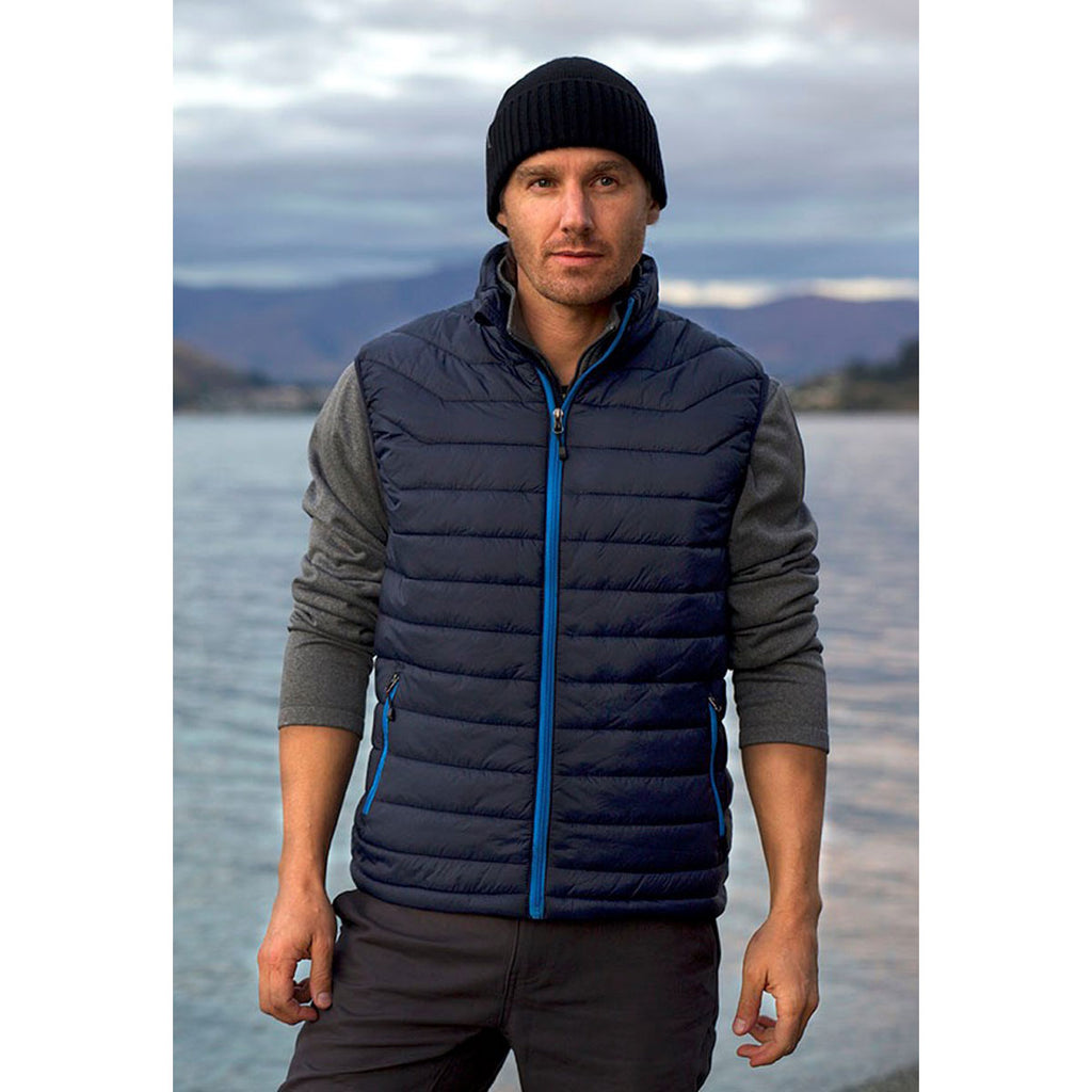 Landway Men's Navy/Electric Blue Puffer Polyloft Vest