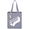 Leed's Grey Recycled Cotton Grocery Tote