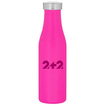 H2Go Matte Magenta 16.9 oz Carina Stainless Steel Bottle