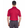 UltraClub Men's Cardinal Cool & Dry Mesh Pique Polo